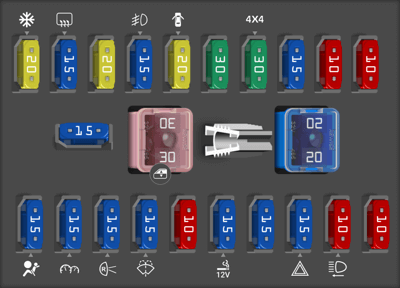 2005 Suzuki Carry Sunroof fuse - StartMyCar