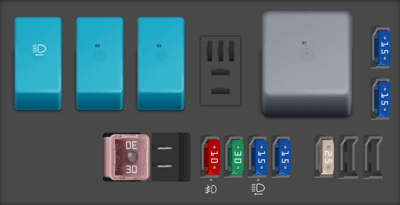 2025 Suzuki Swift fuse box diagram - StartMyCar