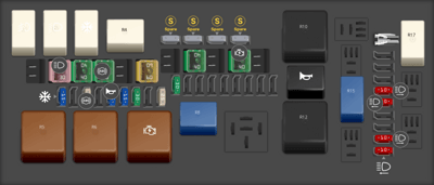 2012 Storme Tata Safari fuse box diagram - StartMyCar
