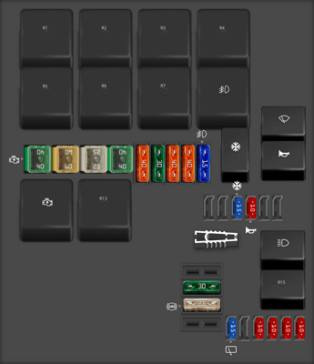 2014 Storme Tata Safari fuse box diagram - StartMyCar
