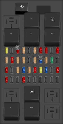 2016 Storme Tata Safari fuse box diagram - StartMyCar