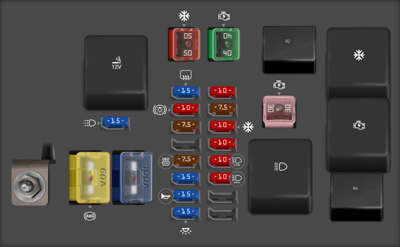 2007 Toyota 4runner Fuse Box Diagram
