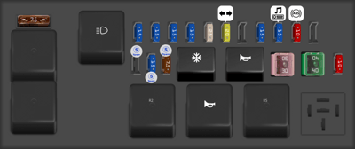 2003 Toyota Alphard fuse box diagram - StartMyCar