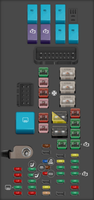 2019 Toyota Alphard fuse box diagram - StartMyCar