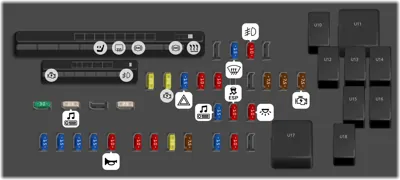 2009 Toyota Camry Cigarette lighter fuse