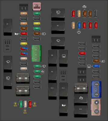 2022 Toyota Corolla Cross fuse box diagram - StartMyCar