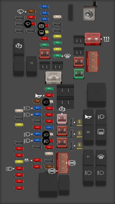Toyota Land Cruiser Prado fuse box diagrams for all years - StartMyCar