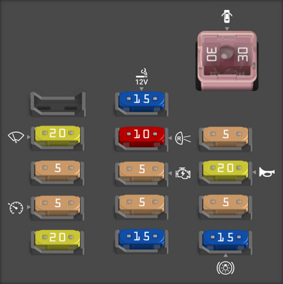 2001 Toyota Tundra fuse box diagram - StartMyCar