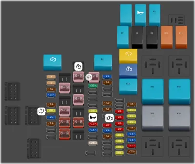 2022 toyota tundra cigarette lighter fuse location 2022 Toyota Tundra fuse box diagram
