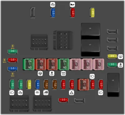 toyota yaris 2012 cigarette lighter fuse 2012 Toyota Yaris 2nd Gen fuse box diagram