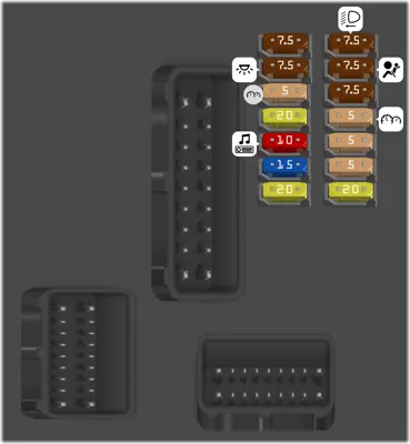 vauxhall combo cigarette lighter fuse 2013 Vauxhall Combo fuse box diagram