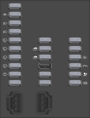 2022 Vauxhall Movano fuse box diagram - StartMyCar