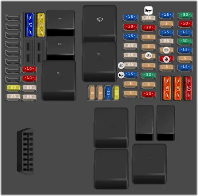 vauxhall vivaro cigarette lighter fuse 2015 Vauxhall Vivaro fuse box diagram