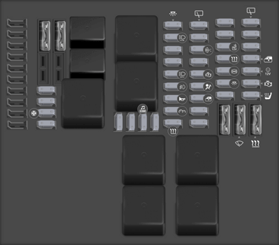 2018 Vauxhall Vivaro fuse box diagram - StartMyCar