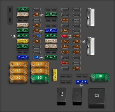 2024 Volkswagen Atlas Horn fuse - StartMyCar