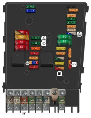 2006 Volkswagen Golf fuse box diagram - StartMyCar