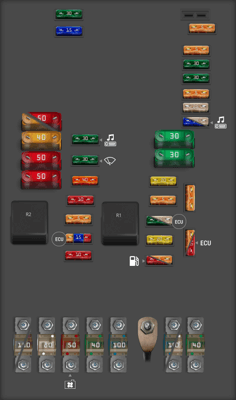 2007 Volkswagen Golf fuse box diagram - StartMyCar