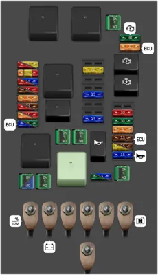 2014 Volkswagen Golf Cigarette lighter fuse