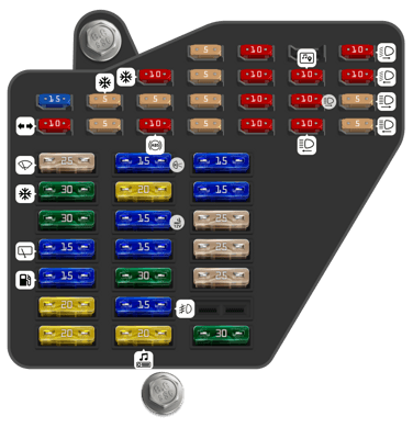 1999 Volkswagen Passat fuse box diagram - StartMyCar