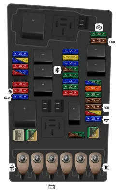 2015 vw passat cigarette lighter fuse box diagram Volkswagen B7 and relay with assignment and location 2010 2015 volkswagen passat (b7)