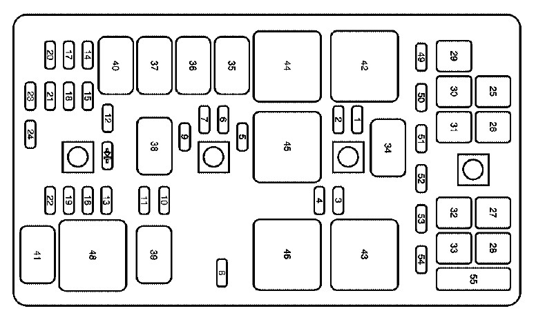 2006 Buick LaCrosse fuse box diagram - StartMyCar