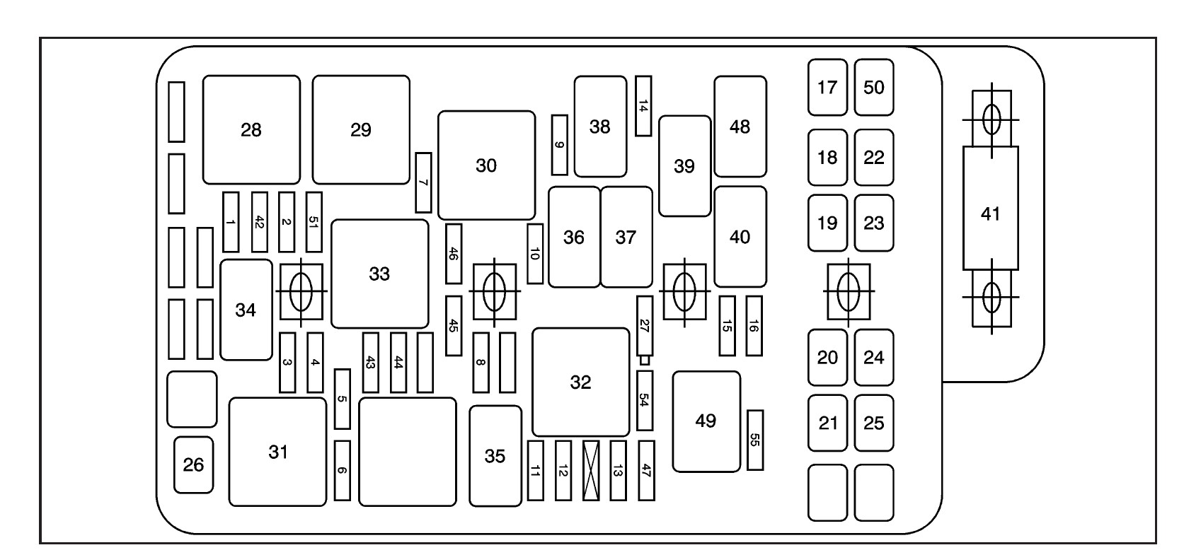 2008 Pontiac G6 fuse box diagram StartMyCar