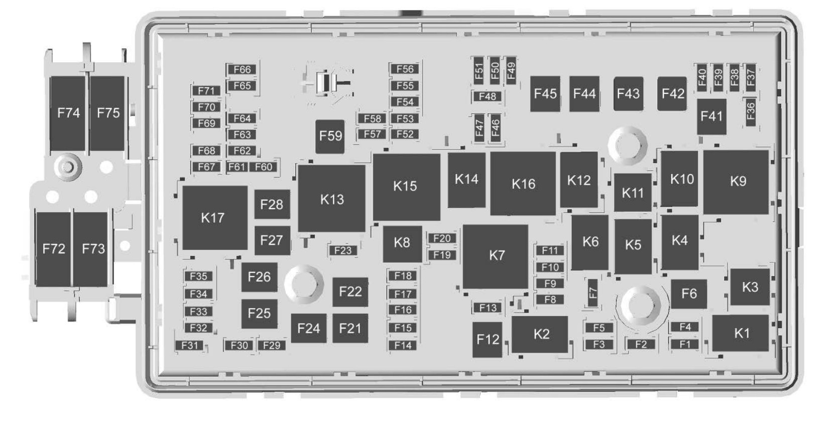 2020 Chevrolet Colorado fuse box diagram StartMyCar