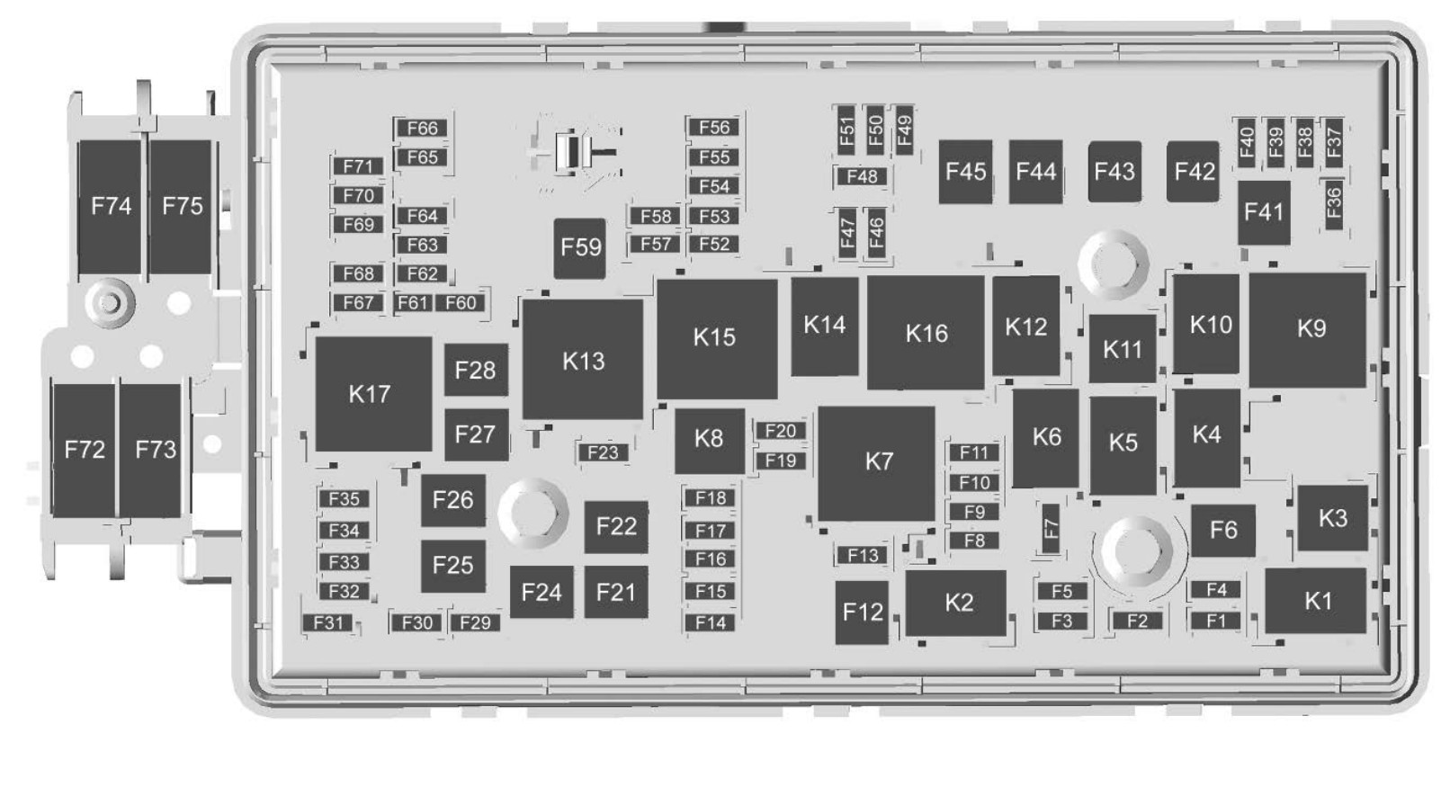 2021 Chevrolet Colorado fuse box diagram StartMyCar